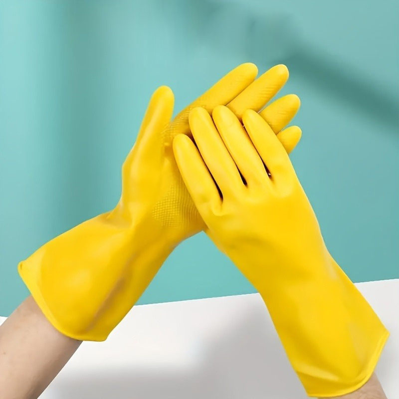 Dish Glove Rubber - 1 пара (2 шт.) резиновых перчаток