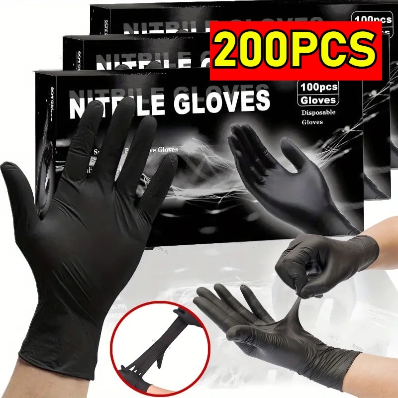 Nitrile Mechanic Glove - Одноразовые нитриловые водонепроницаемые перчатки для мытья