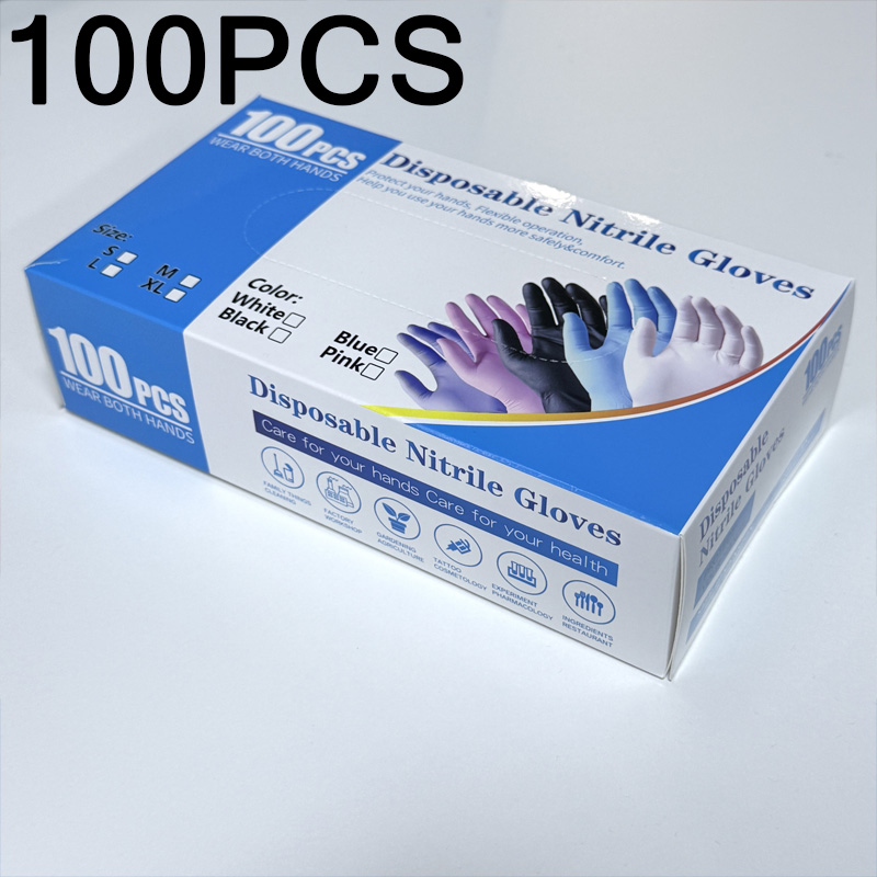 100 шт. нитриловых кухонных пе – обзор и цена Rubber Glove Cleaning
