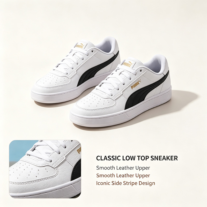 Мужские белые и черные низкие  – обзор и цена Puma Shoes Suede Classic