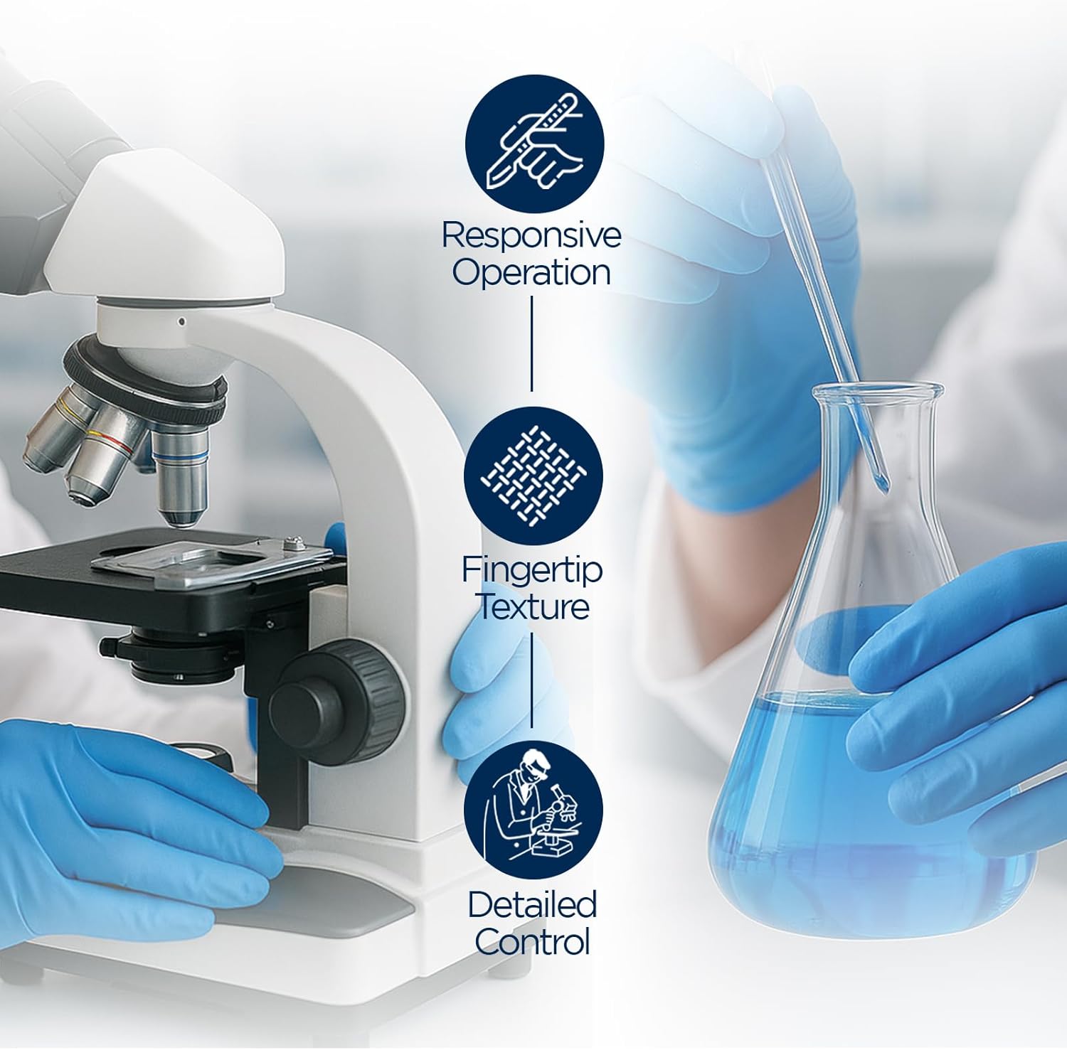 Медицинские нитриловые смотров – обзор и цена Exam Glove Nitrile