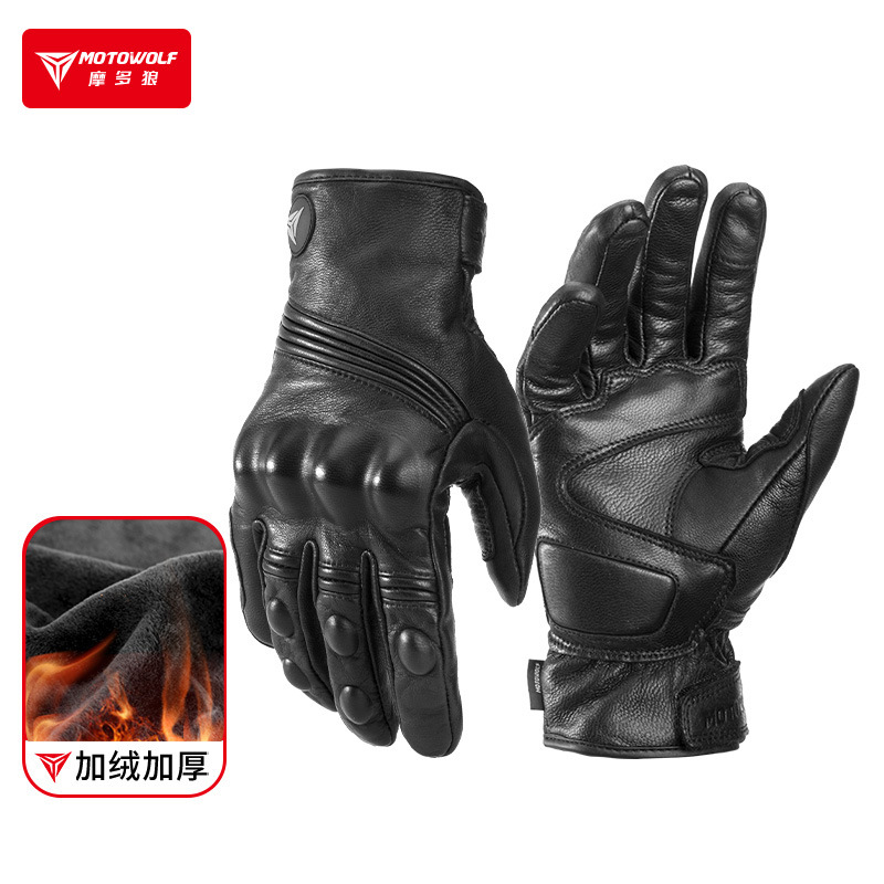 Зимние мотоциклетные перчатки  – обзор и цена Motorcycle Glove Knuckle