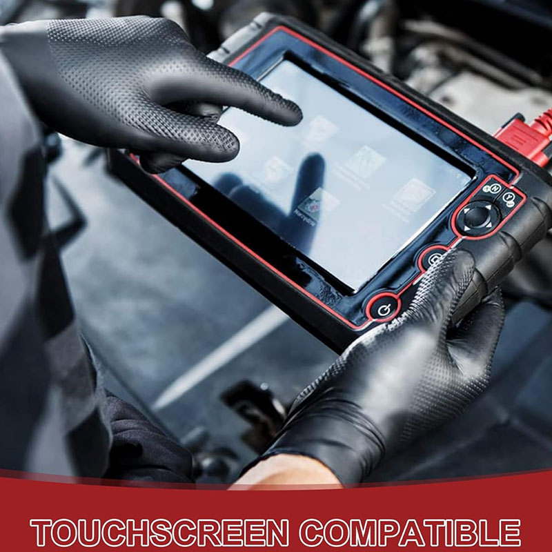 Очень толстые 8-миллиметровые  – обзор и цена Nitrile Mechanic Glove