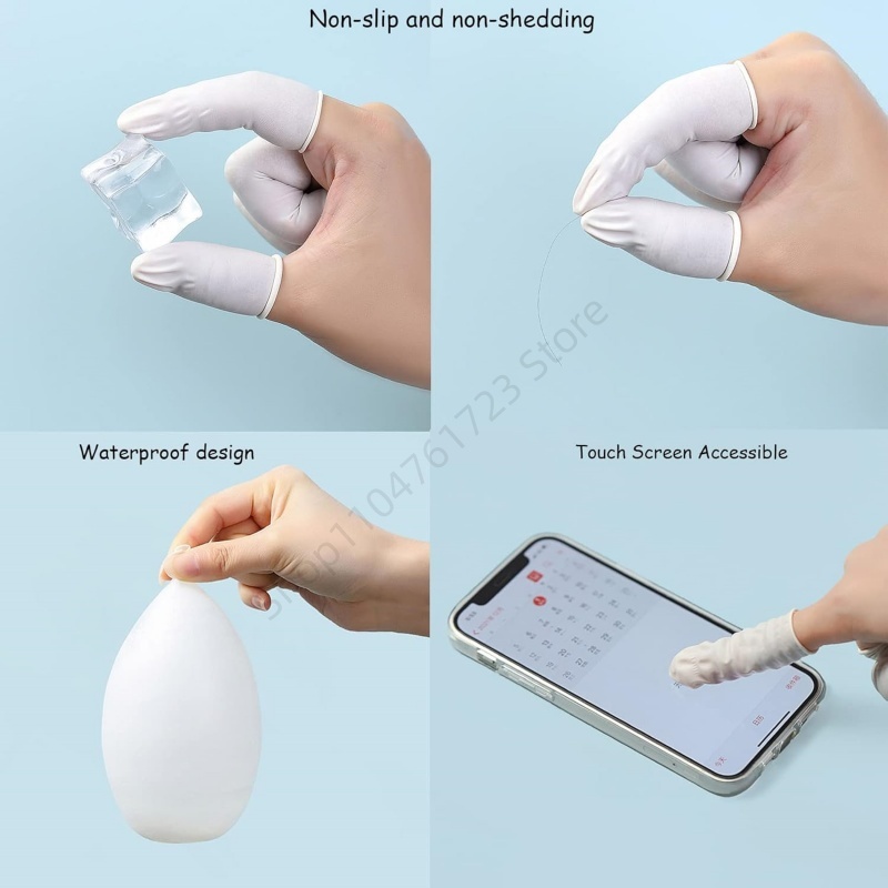 100 шт. одноразовых резиновых  – обзор и цена Latex Disposable Glove