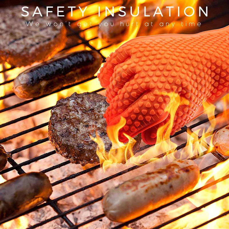 Силиконовые перчатки для барбе – обзор и цена Oven Mitt Silicone