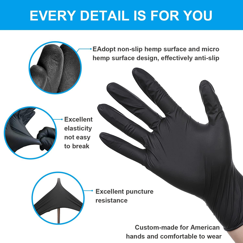 Одноразовые нитриловые водонеп – обзор и цена Nitrile Mechanic Glove