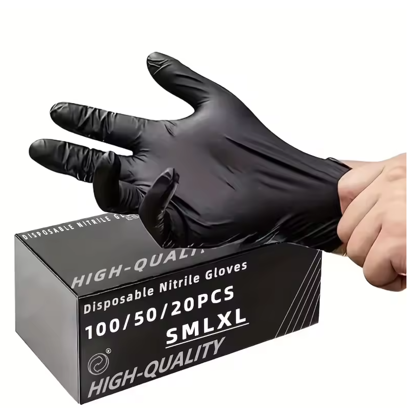 100/50/20 шт. нитриловых перча – обзор и цена Nitrile Mechanic Glove