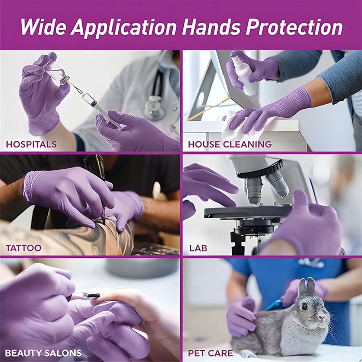 Новые одноразовые нитриловые п – обзор и цена Exam Glove Nitrile