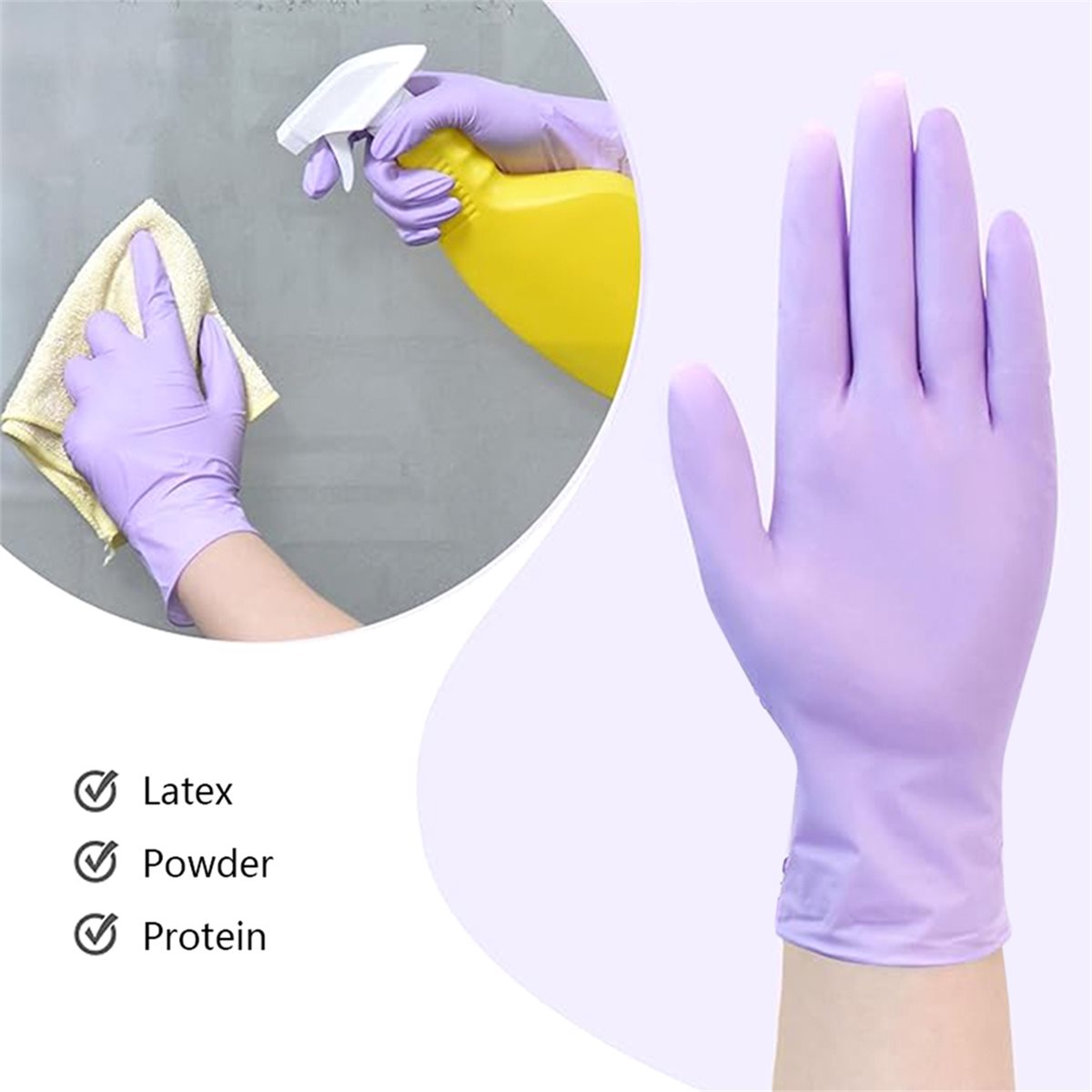 Новые одноразовые нитриловые п – обзор и цена Exam Glove Nitrile