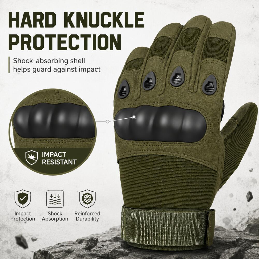 Тактические перчатки с полным  – обзор и цена Motorcycle Glove Knuckle